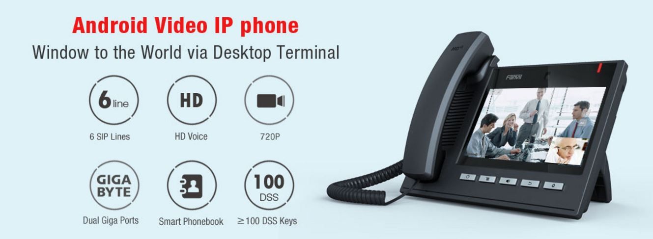 Fanvil IP Phone - DCS Networks provide IP PBX ,Voice recording , door access and CCTV in Singapore